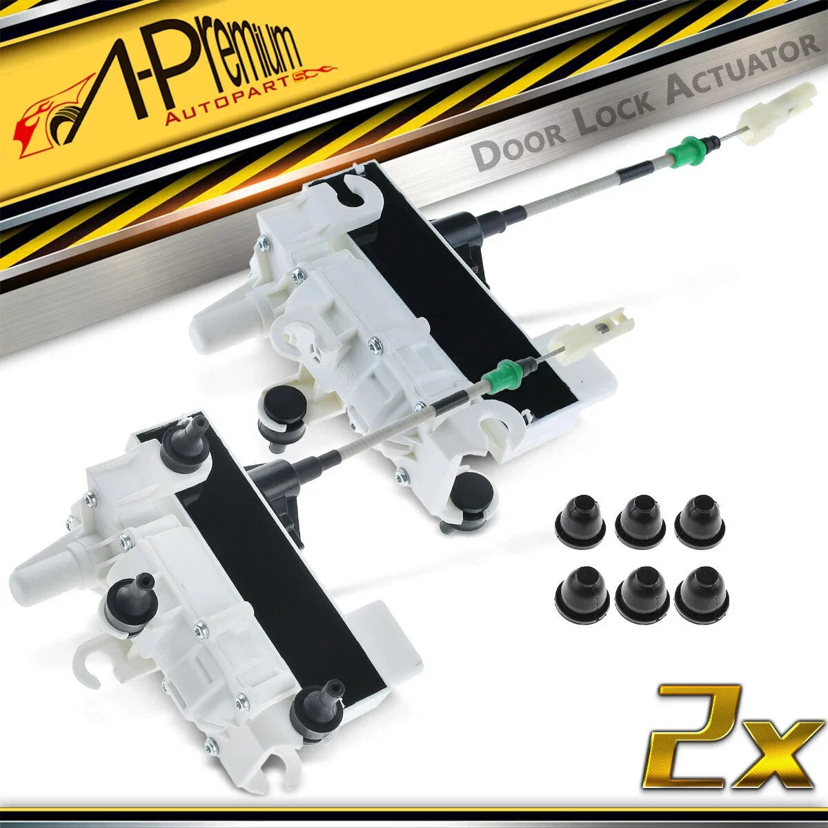 2X Front Door Lock Actuator for BMW 740e xDrive (2017–2019) 740i (2016–2019) 750i
