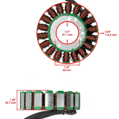 Stator Regulator Rectifier & Gasket for Can-Am Outlander Max 800 2010–2015 (ST374, RR248, GT154)