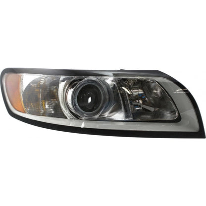 Passenger Side Halogen Headlight for Volvo S40/V50 (2008–2011) VO2503125