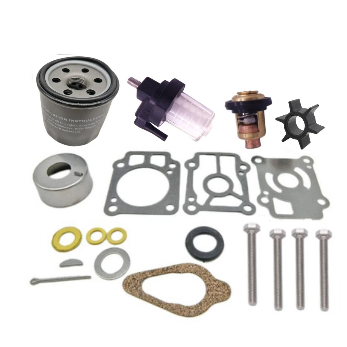 Engine Maintenance Kit for Mercury Mariner 20 30 HP (2000–2009) 8M0120839 853792A07 35-8M0162831