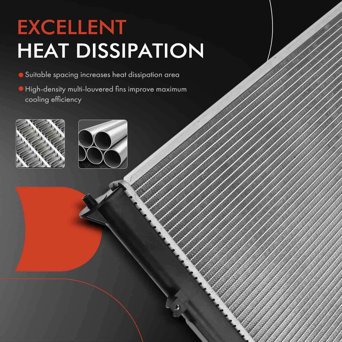 Aluminum Radiator for Honda Civic (2016–2021) - 190105AAA01, HO3010242, 13582