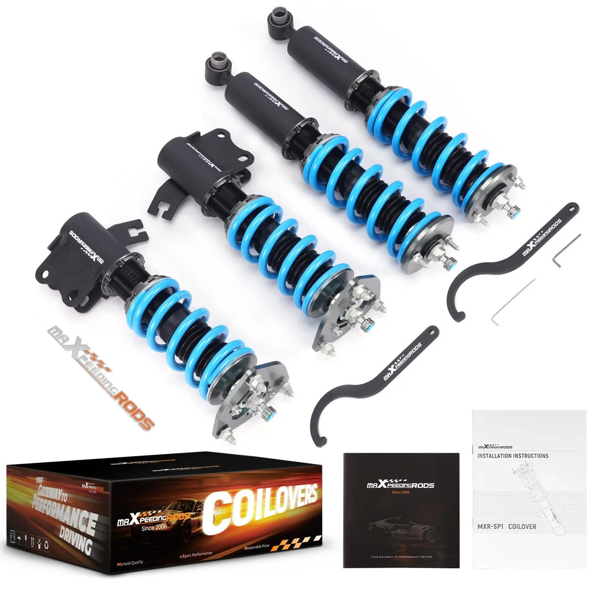 24 Level Damper Coilovers for Nissan 240SX S13 (1989–1994) Struts Springs Kit