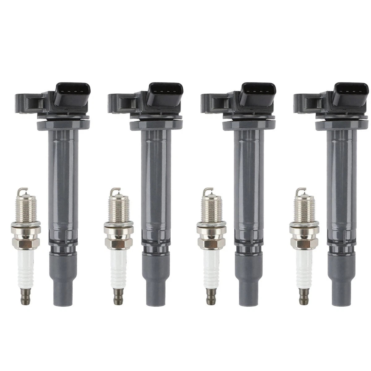Ignition Coil and Spark Plug Kit for Lotus Elise Exige (2001–2007) - 18085055, UF314, 88970216, 9091902238, 3764