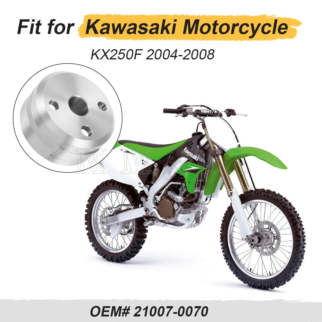 Flywheel Rotor for Kawasaki KXF 250 (2004–2008) 21007-0070, 21007-0048