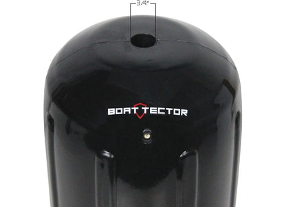 2X Inflatable Fender for Boat (3006.7300.2) 6.5" x 15" Black