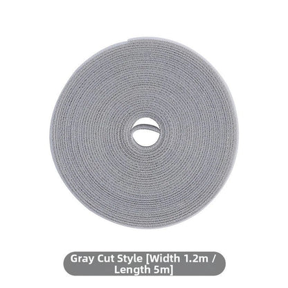 Reusable fastening straps for cable cord organizer (5M, black, gray, white)