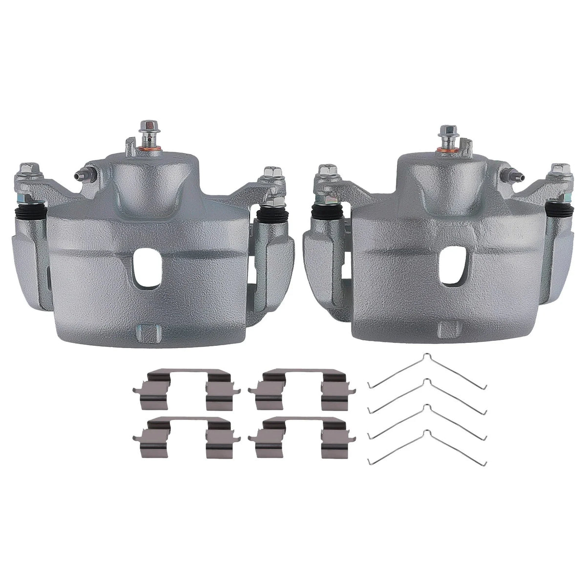 Pair of Front Brake Calipers w/ Bracket for Honda CR-V (2002–2004)