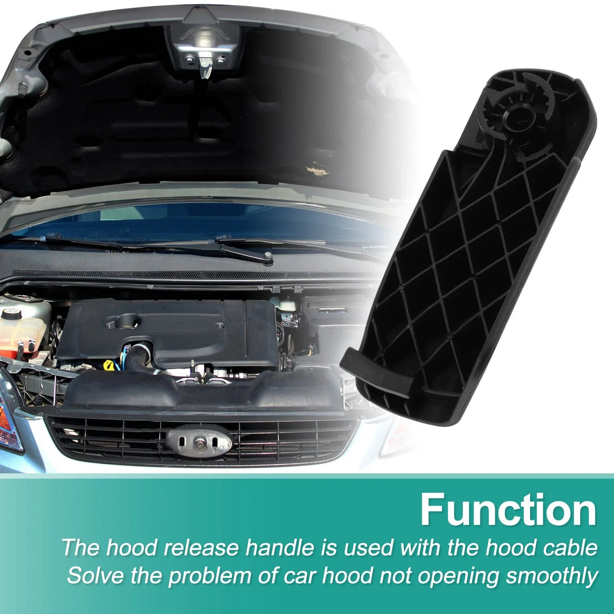 Hood Latch Release Handle for Volkswagen Touareg (2011–2017) No. 4L1823533A