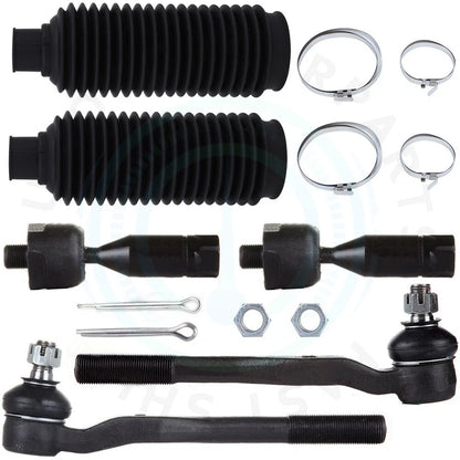 Set of 6 Steering Tie Rod Ends for Toyota 4Runner (1996–2002)
