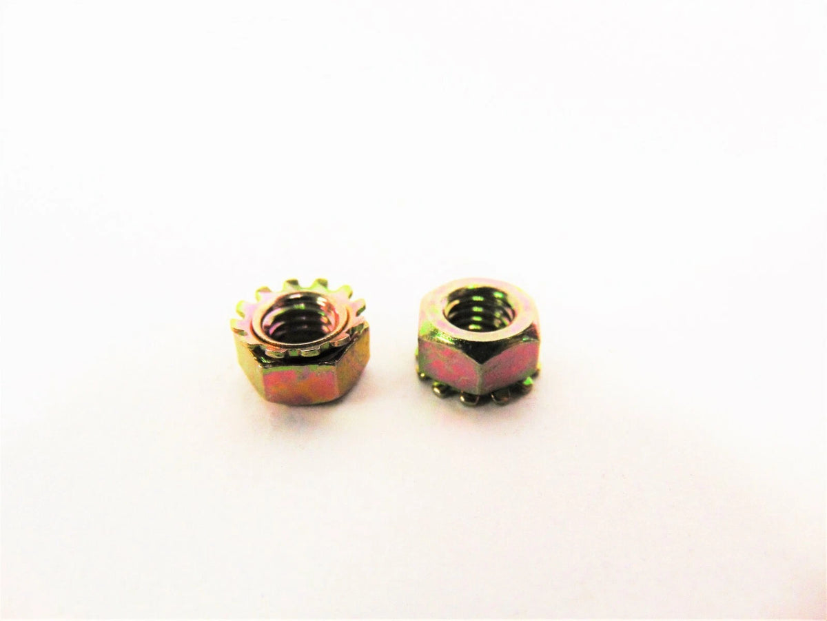 Set of 2 Hex Nuts with Washers for Arctic Cat Snowmobile (0623-038)