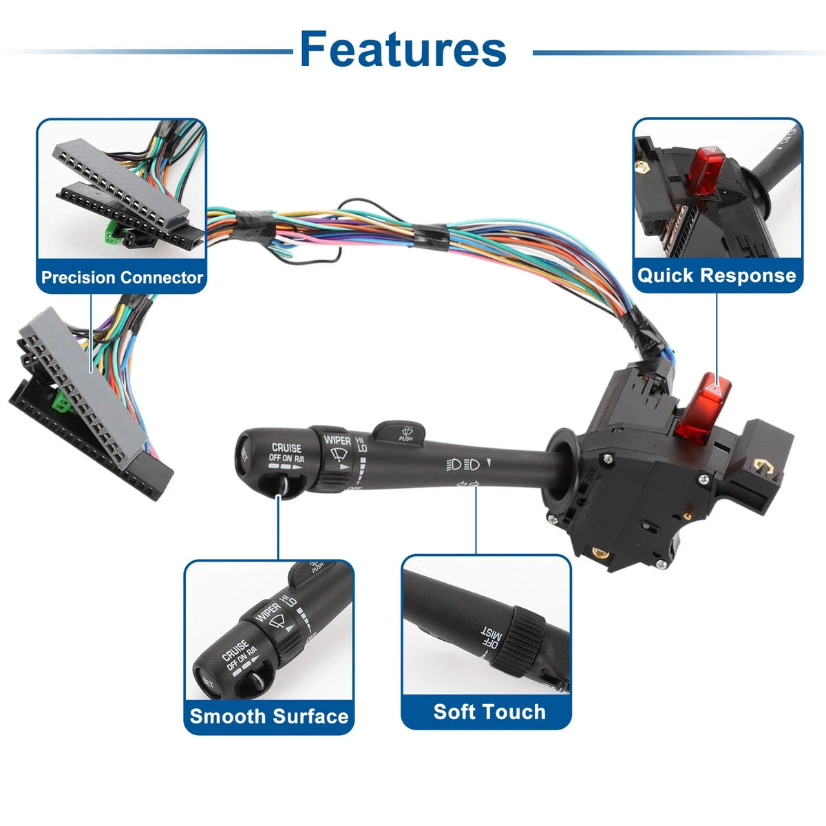 Turn Signal Switch Lever for Chevrolet S10 (1998–2004)