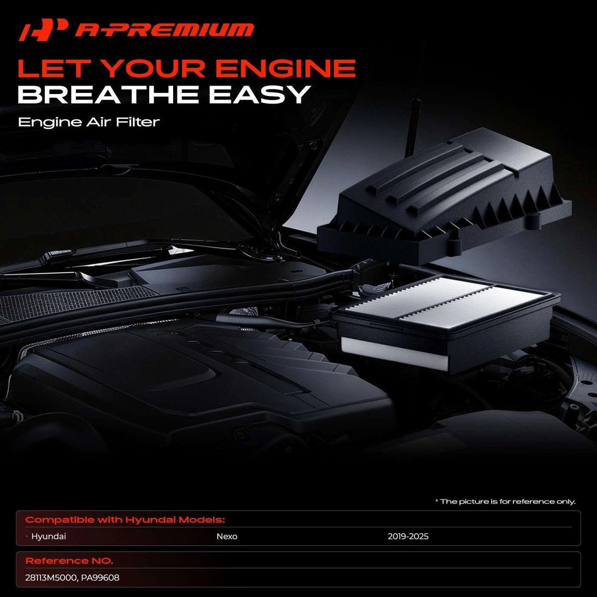 Engine Air Filter for Hyundai Nexo (2019–2025) 28113M5000