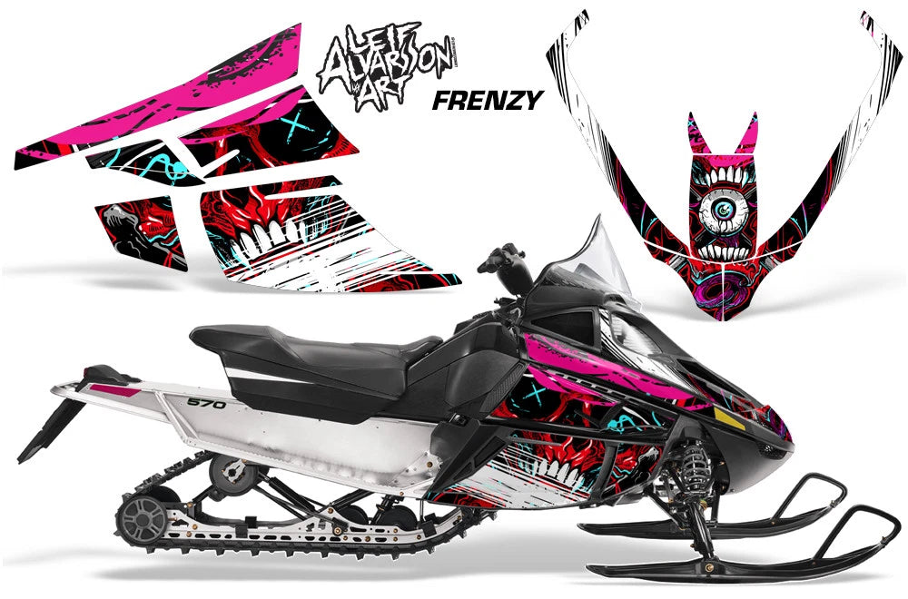 SLED Graphic Stickers Decals for Arctic Cat F Series Z1 (All Years)