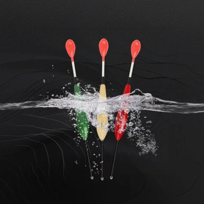 10 Pack Balsa Wood Fishing Floats - High Buoyancy for Long Distance Cast