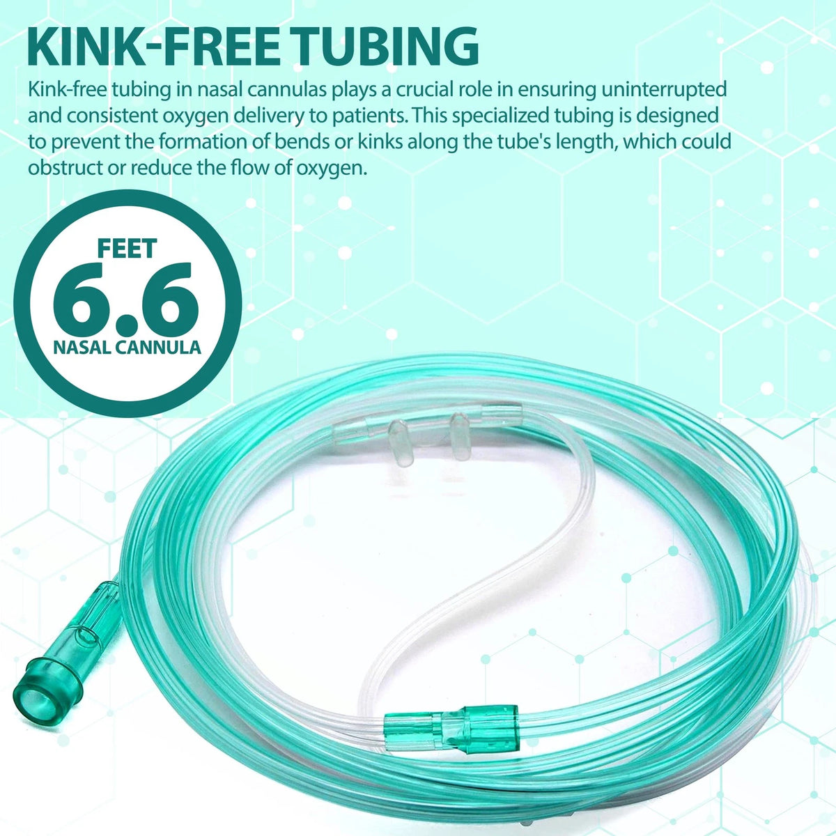 10 Pack Nasal Oxygen Cannula for