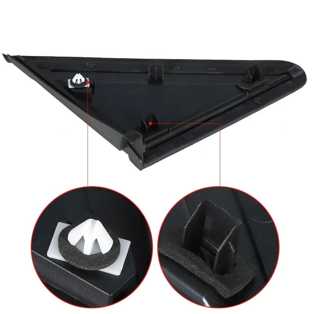 Driver Left Side Mirror Flag Applique for Grand Caravan (2008–2020)