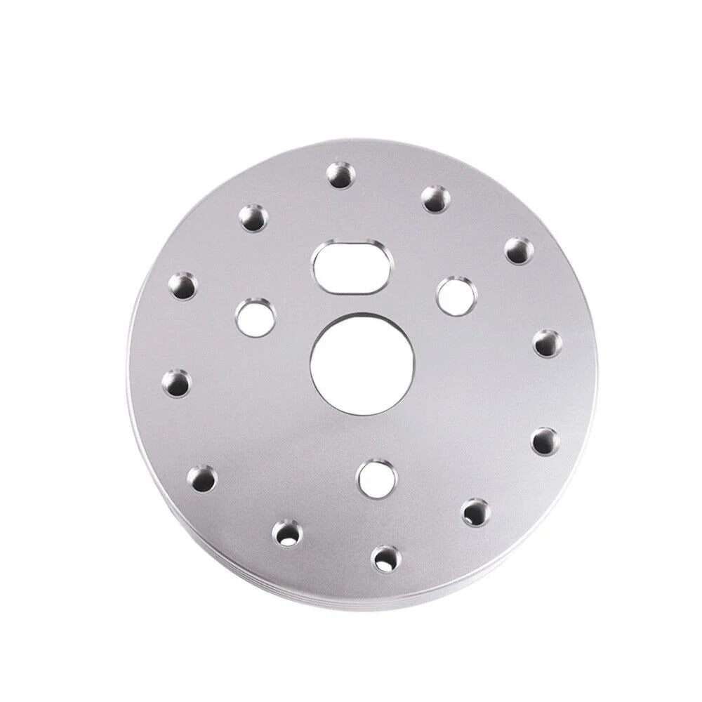 Aluminum 1" Hub Kit for 6 Hole Steering Wheel to Grant 3 Hole Adapter