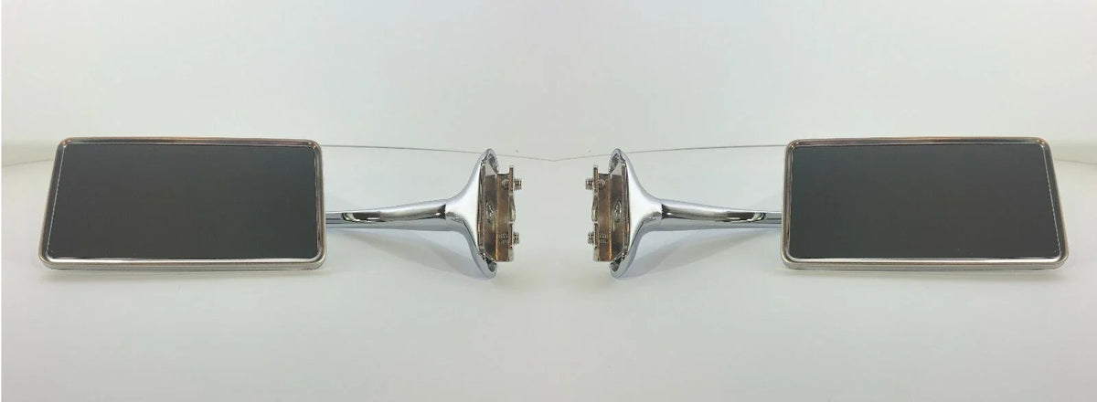 Peep Mirrors Long Arm Replacement for Universal Trucks Vans Cars (Universal)