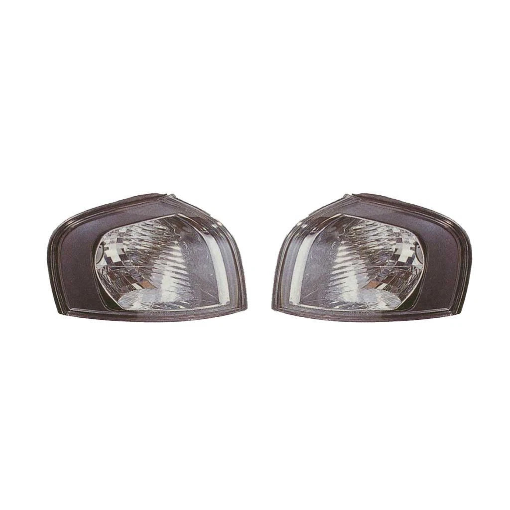 Set of 2 Turn Signal Lights for Volvo S80 (1999–2003) MLX-PAIR-SHE9080-120-1-CL360A50, VO2520108