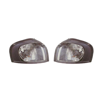 Set of 2 Turn Signal Lights for Volvo S80 (1999–2003) MLX-PAIR-SHE9080-120-1-CL360A50, VO2520108