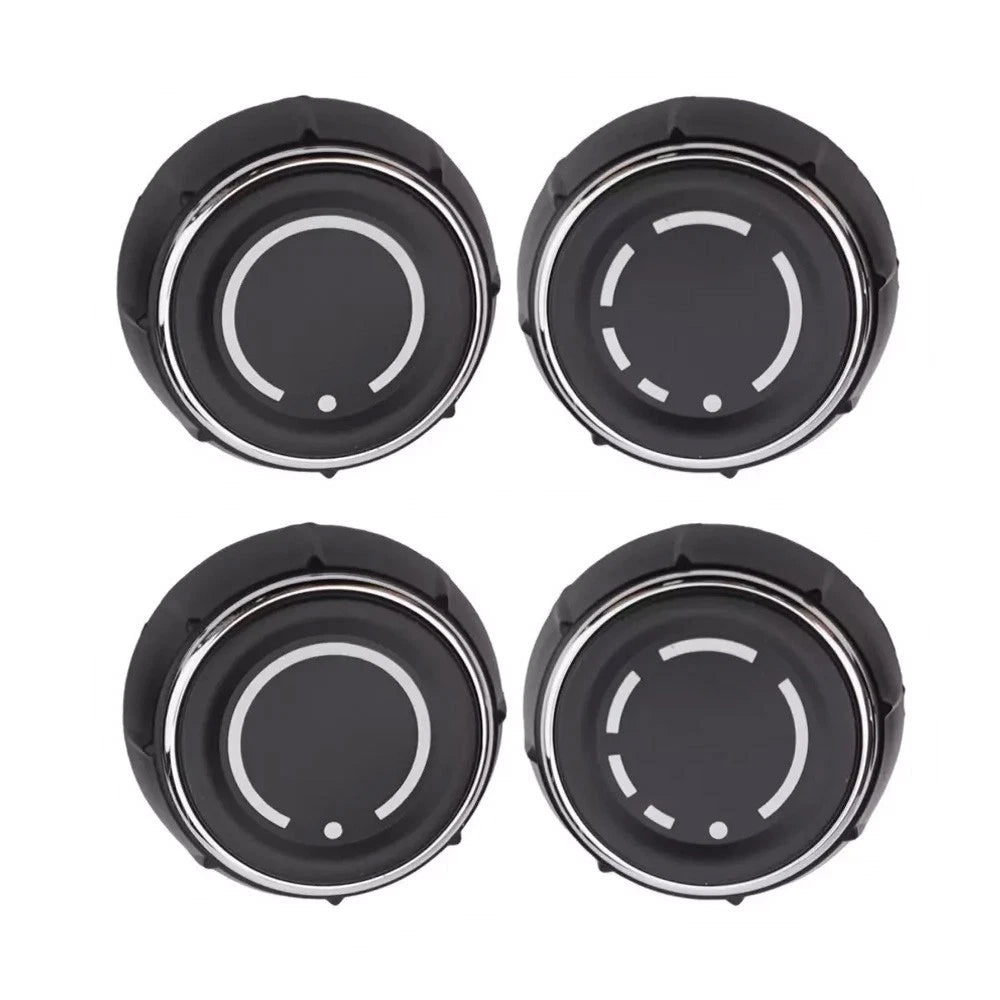 Set of 4 Radio Button Knobs for Porsche 911, Panamera, Cayman, Boxster
