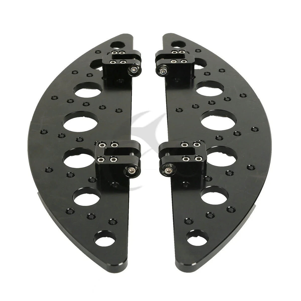 Half-Moon Floorboard Footboards for Harley Touring Street Glide (1986–2024)