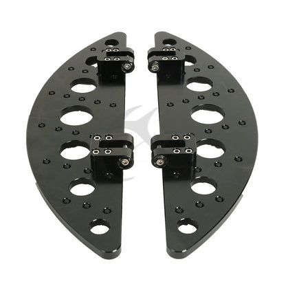 Half-Moon Floorboard Footboards for Harley Touring Street Glide (1986–2024)