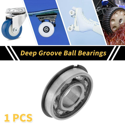 Deep Groove Ball Bearing P5 for Scooter Skateboard Wheel (12x28x8mm)