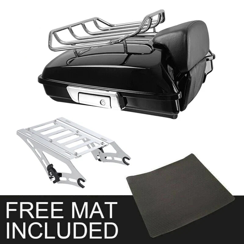 Razor Trunk Chrome Mount Rack for Harley Touring Electra Street Glide (2014–2026)