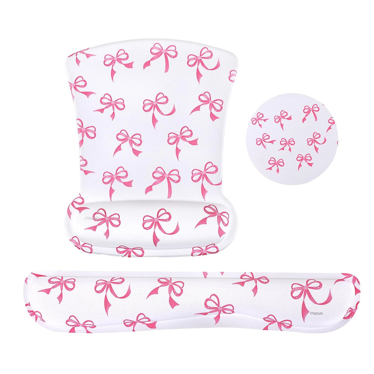 Wrist Rest Support for Mouse Pad & Keyboard (17.52 x 3.15 inches)