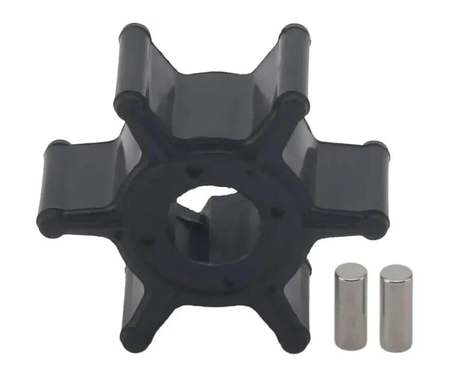 6L5-44352-00 Water Pump Impeller with Pin for Yamaha 4 Stroke 2.5 HP (1999–2023)