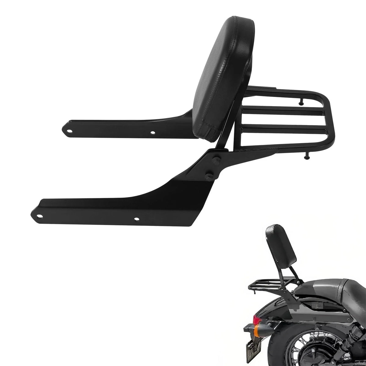 Sissy Bar Luggage Rack for Honda Shadow Phantom 750 VT750C2B (2010–2015)