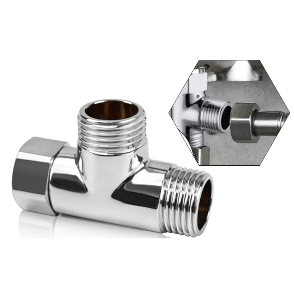 Brass T-adapter for G1/2 Fittings (Compatible)