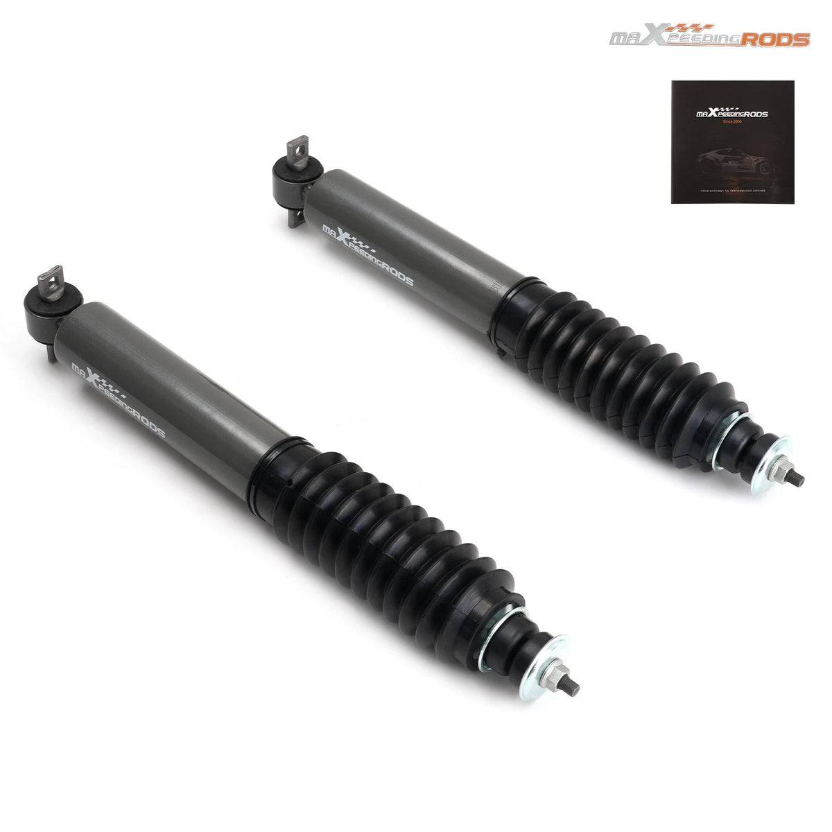 2X Lift Front Shocks for Chevy Silverado/GMC Sierra 1500 2WD (1999–2007) US6GJN