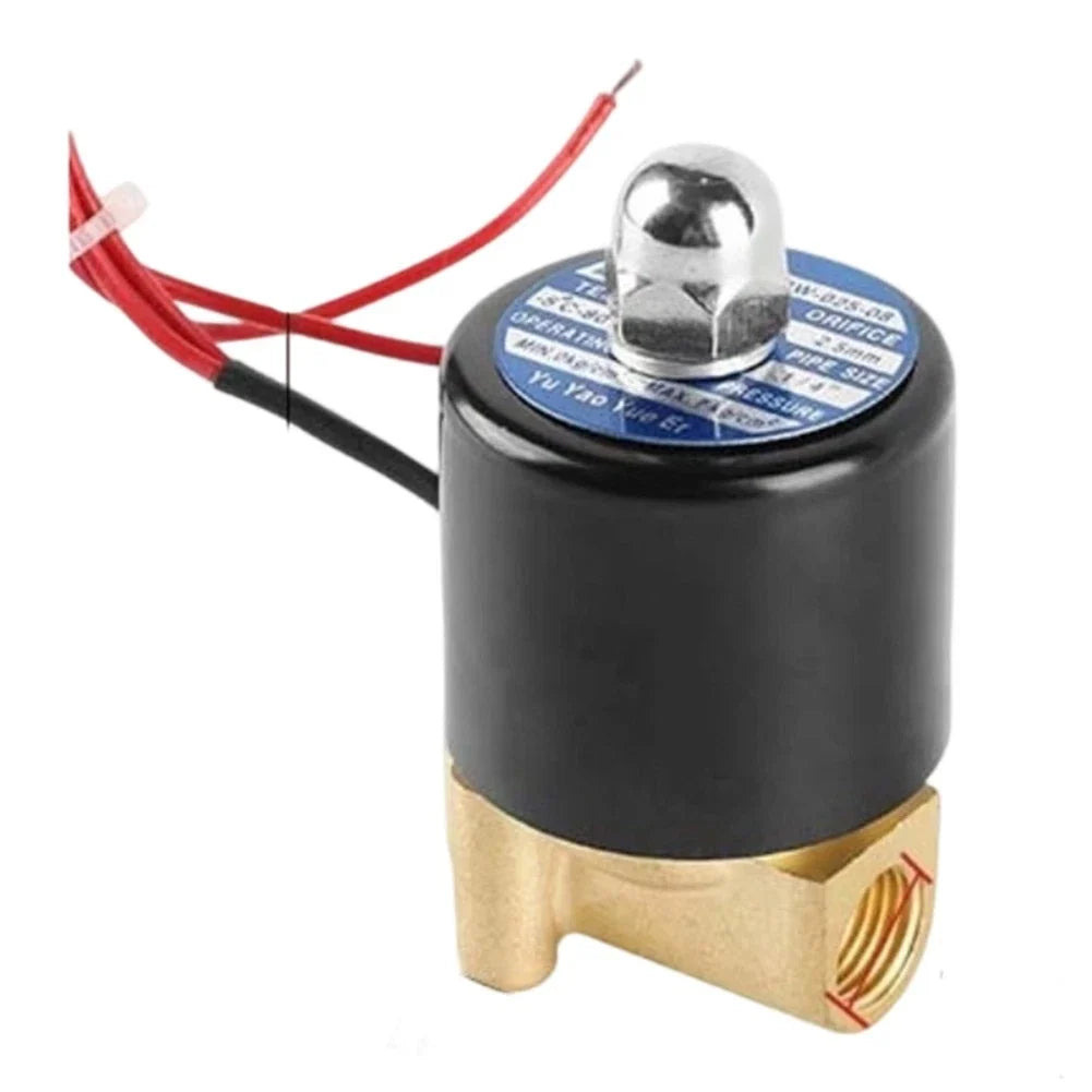 Electric Brass Solenoid Valve for Air Water Pipeline Control System