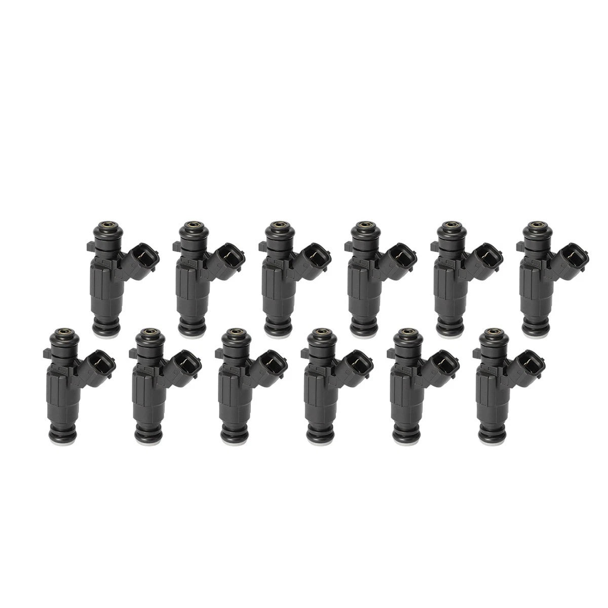 Set of 12 Fuel Injectors for Bentley Continental (2003–2011) 17988939, 0280156227, 07C906031B