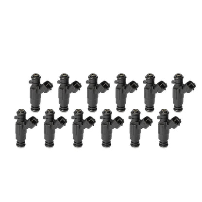 Set of 12 Fuel Injectors for Bentley Continental (2003–2011) 17988939, 0280156227, 07C906031B