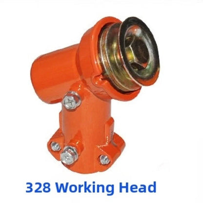 BG328 Aluminum Working Head with CG328 Mounting Disk for Lawn Mower