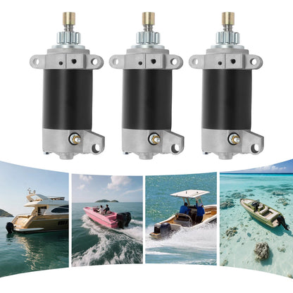 3Pcs Outboard Starter Motors for 20HP 4-Stroke Engine