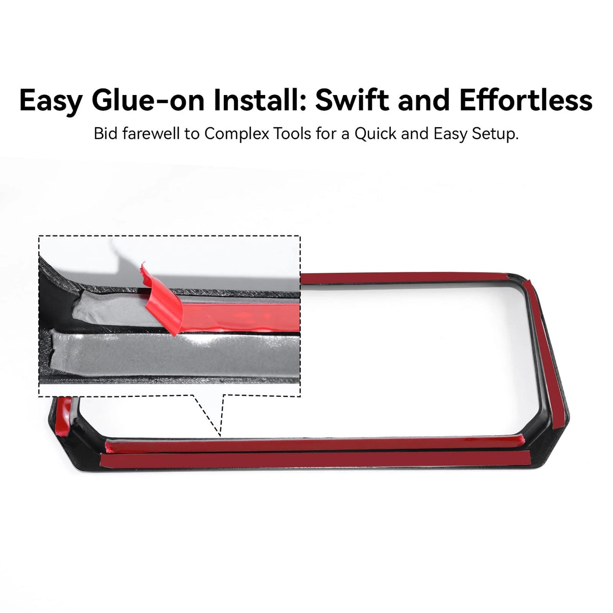 Stereo Accent Dashboard Inner Fairing Trim for Road Glide (2024–2025)