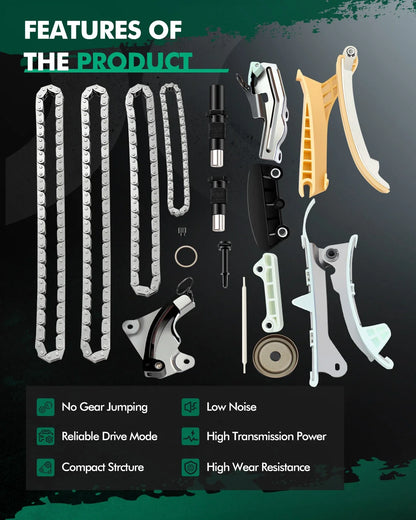 Timing Chain Kit for Ford Ranger, Explorer, Mercury, Mazda B4000 (1997–2010)