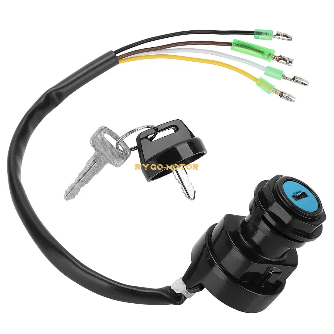 Ignition Switch & Key #27005-1112 for Kawasaki Bayou 185 (1985–1988)
