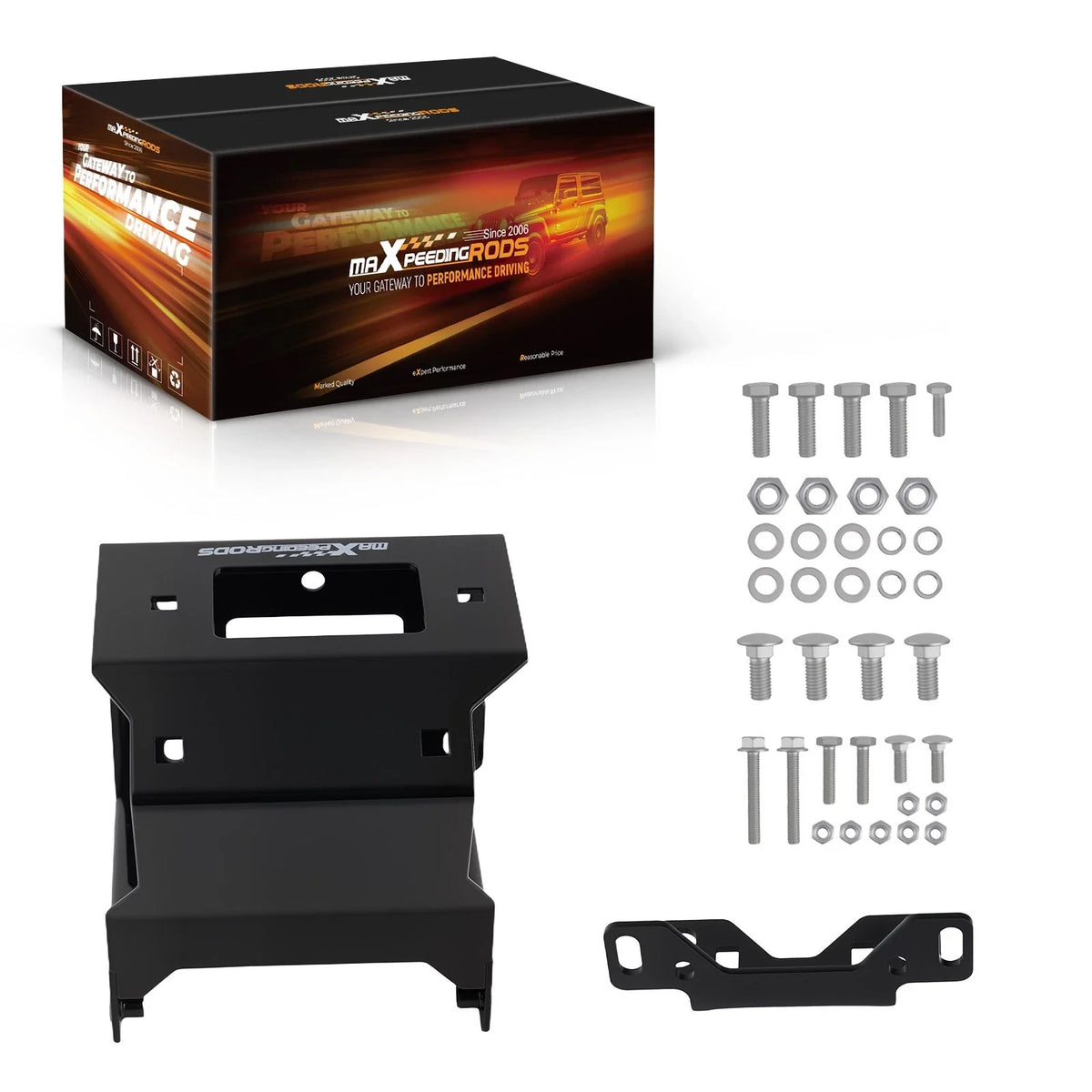 Winch Mount for Sportsman 570/850 XP (2014–2026) 3x4 7/8" Pattern