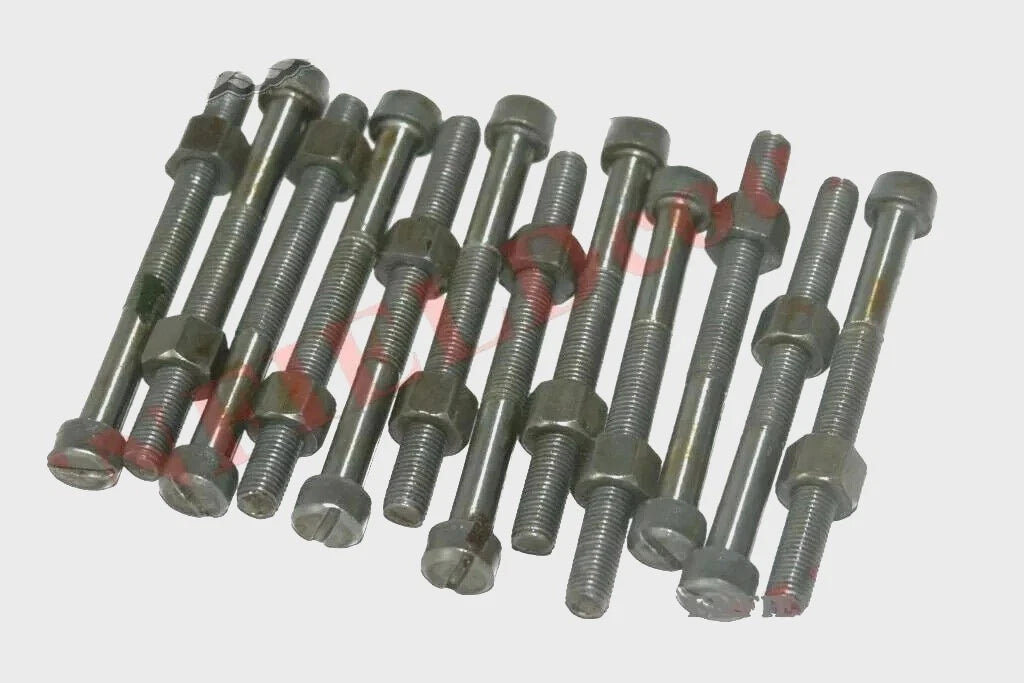 Set of 12 Rear Leaf Spring Center Bolts for Willys M38 Military Jeep