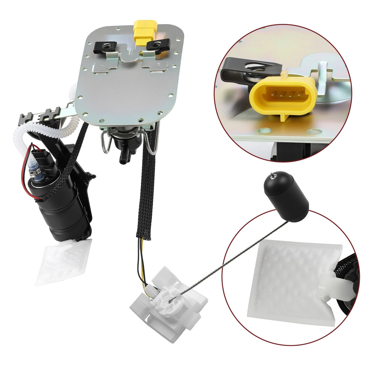 Fuel Pump Module Assembly for Softail Springer Classic FLSTSC (2006–2007) 75132-06, 75053-01B, 75141-06, 75276-06A, 62897-01B