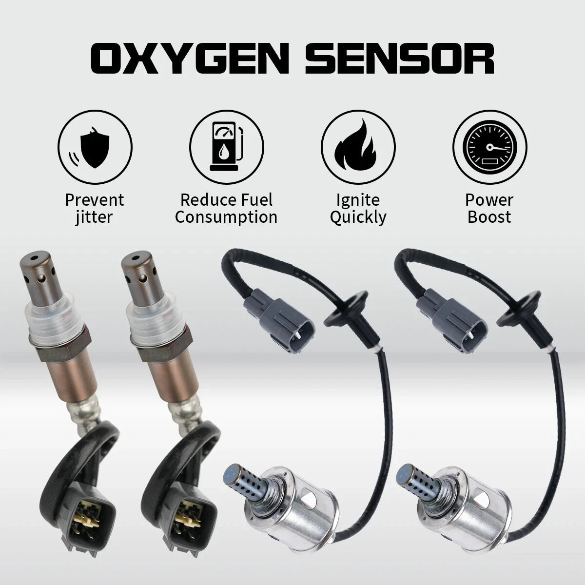 4X Oxygen Sensor for Lexus IS250 GS350 (2007–2008) 2349051 2344521