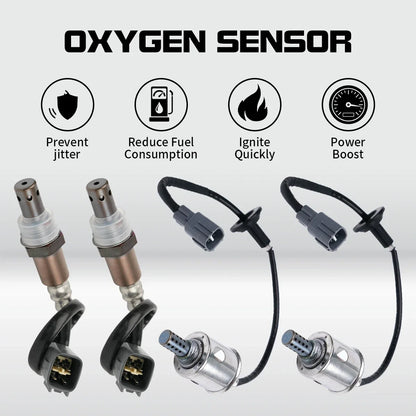 4X Oxygen Sensor for Lexus IS250 GS350 (2007–2008) 2349051 2344521