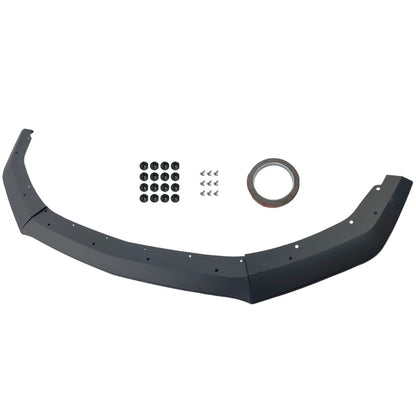 Matte Black Front Bumper Lip for Ford Mustang Ecoboost/GT (2024–2025)