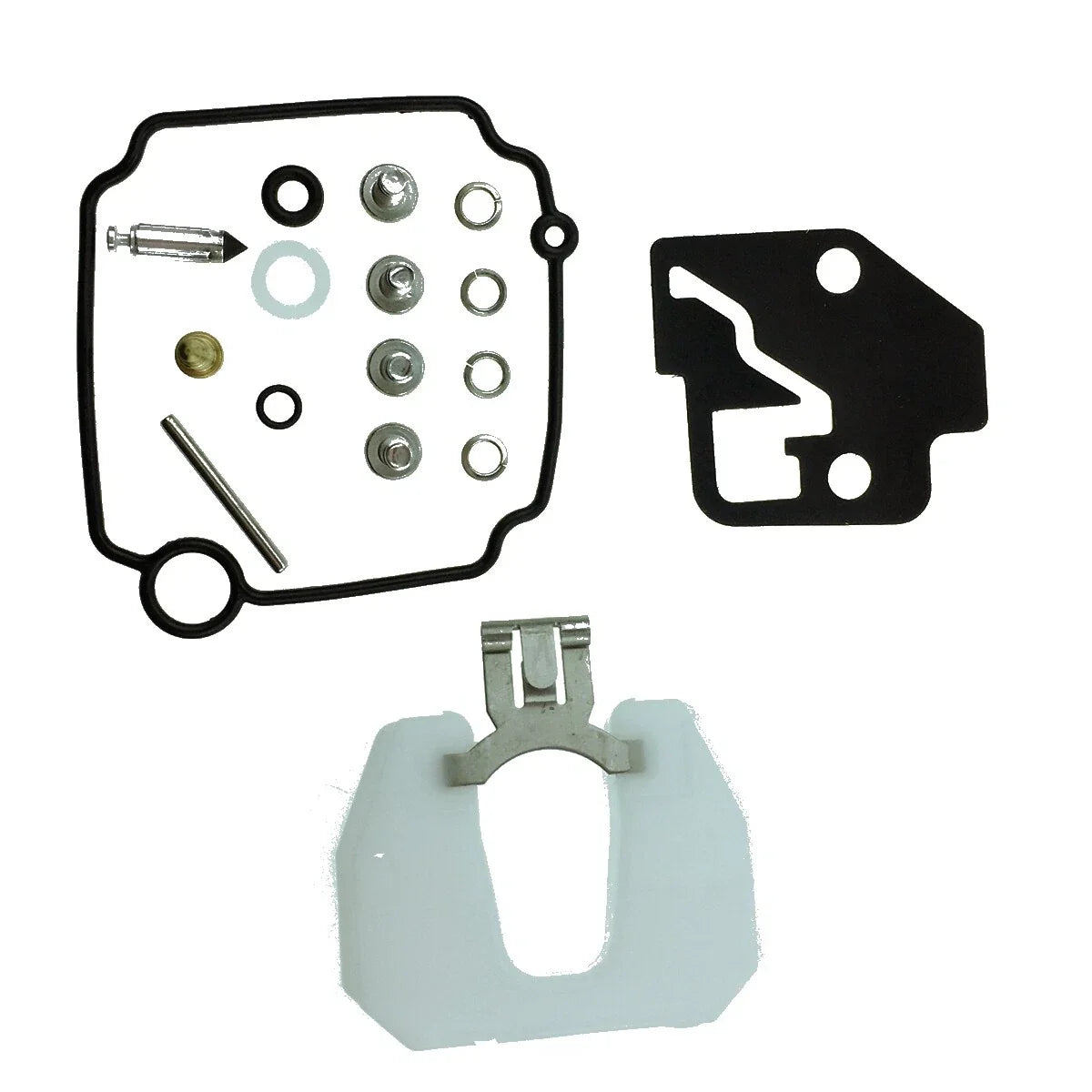 Carburetor Carb Kit for Mercury Mariner 9.9 15 HP Outboard (4-Stroke) (18-7738, 802706A1)