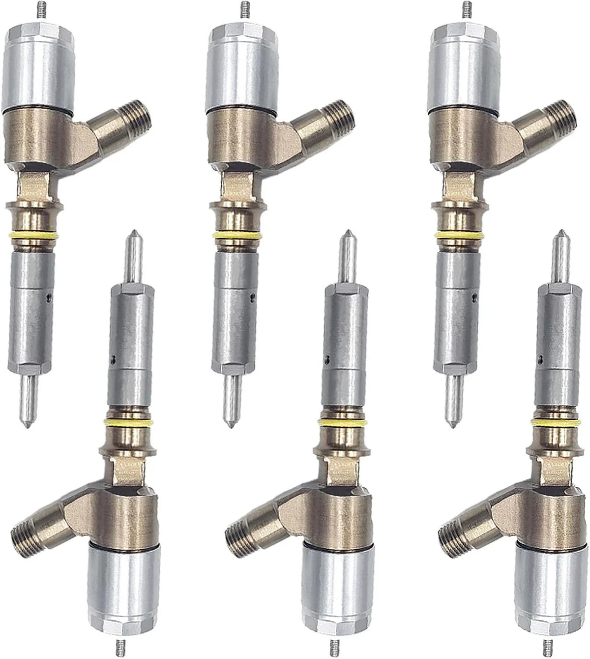 Set of 6 Fuel Injectors for CAT C6.6 Engine (963D, 928HZ, 930H, 938H)